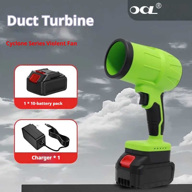 Powerful Handheld Leaf Blower | Professional Yard Cleanup Tool | Turbo Mode |