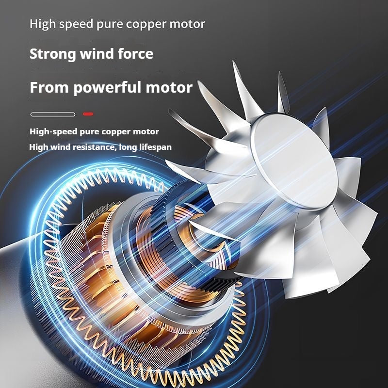 Powerful Handheld Leaf Blower | Professional Yard Cleanup Tool | Turbo Mode |